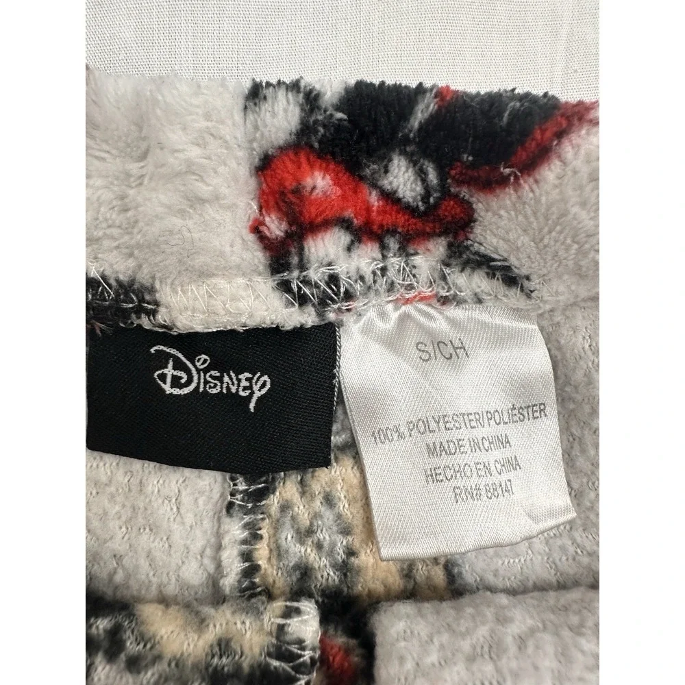 Disney Minnie Mouse Pajama Pants Woman's Size S White Lounge Sleep‎